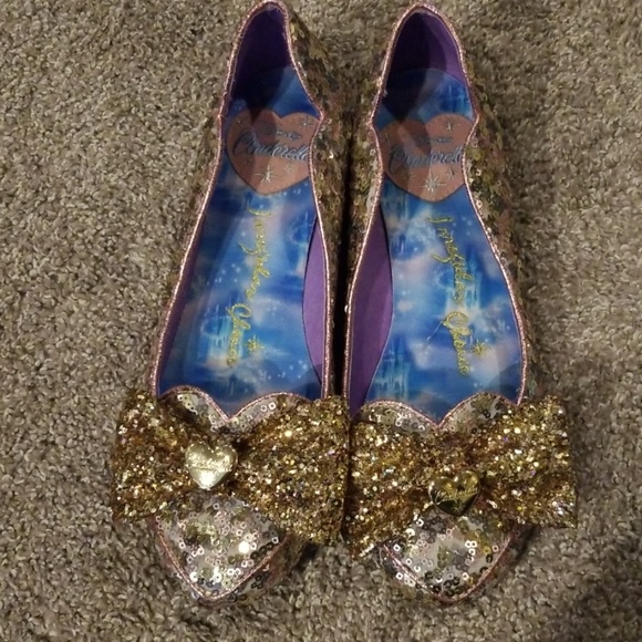 irregular choice sparkle flats